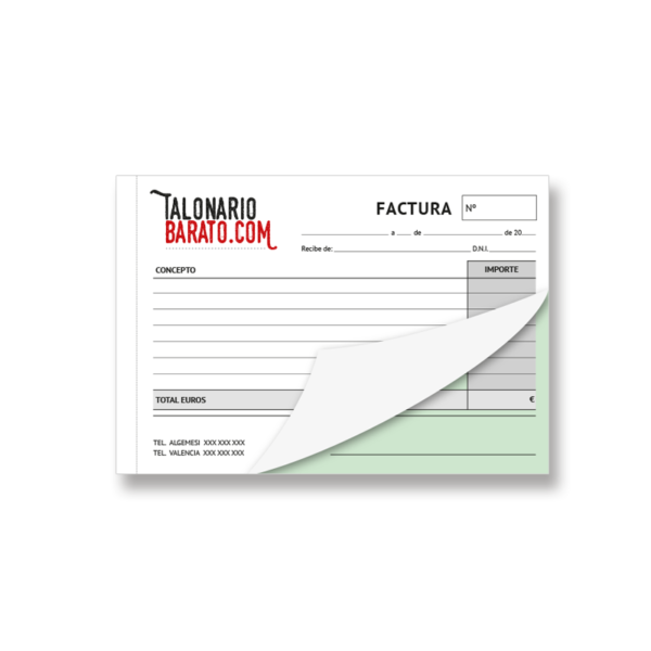 Talonario Autocopiativo A5